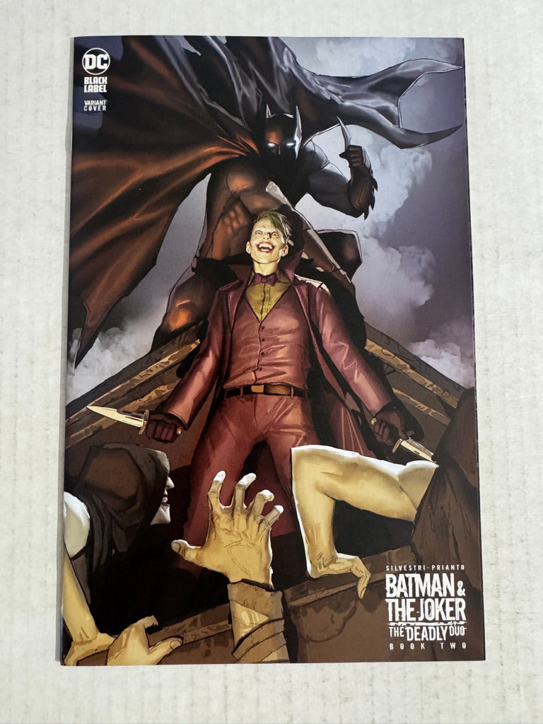BATMAN & THE JOKER DEADLY DUO #2 NM Stjepan Sejic Variant