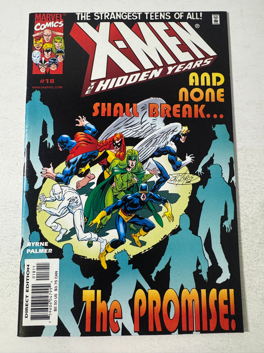 X-MEN THE HIDDEN YEARS #18 NM John Byrne Cover