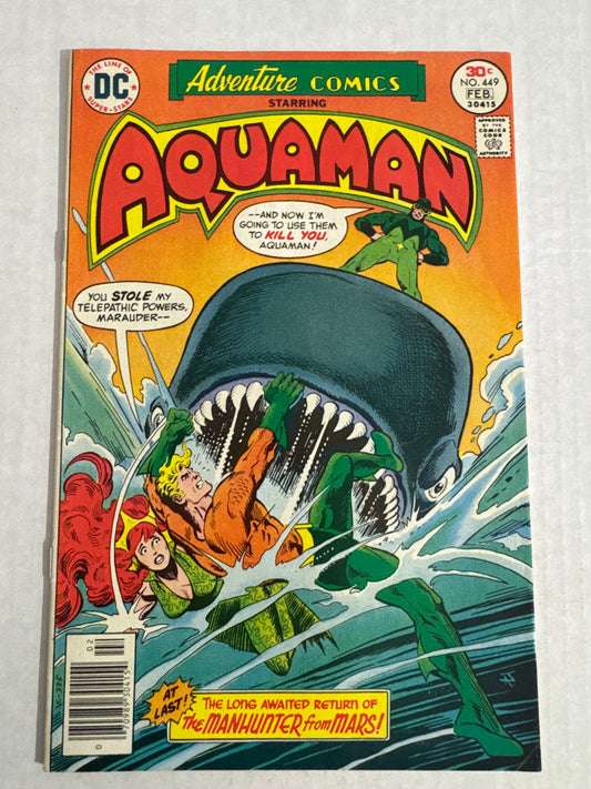 ADVENTURE COMICS #449 VF