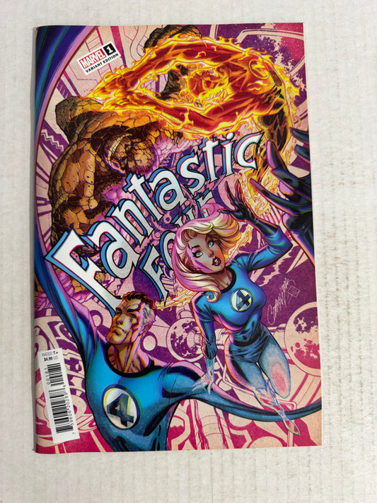FANTASTIC FOUR #1 Vol 7 NM J Scott Campbell Variant
