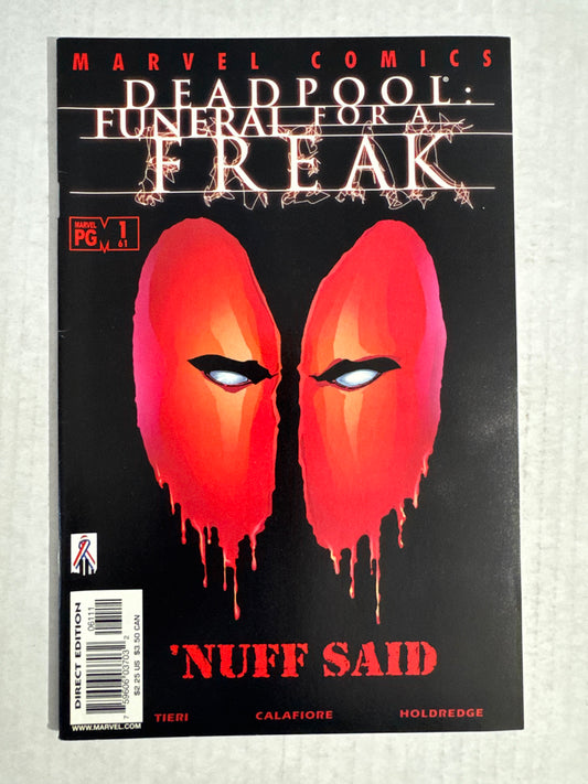 DEADPOOL #61 Vol 2  Funeral For A Freak #1 VF