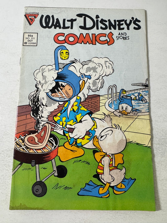 WALT DISNEY'S COMICS #511 GD/VG