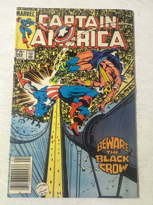 CAPTAIN AMERICA #292 VF- CANADIAN PRICE VARIANT