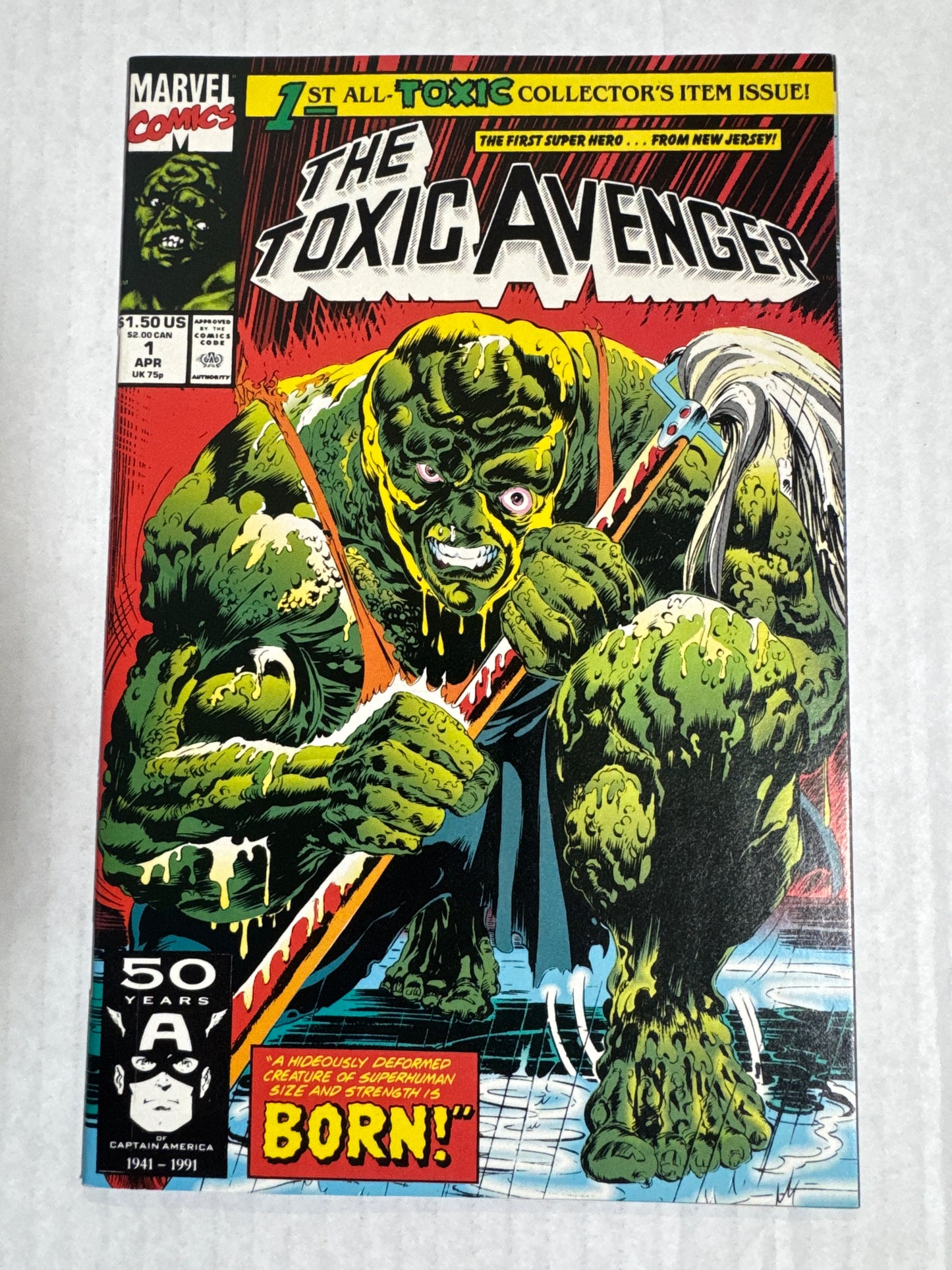 THE TOXIC AVENGER #1 NM- 1ST APPEARANCE
