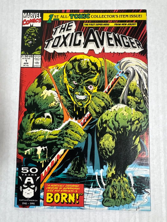 THE TOXIC AVENGER #1 NM- 1ST APPEARANCE