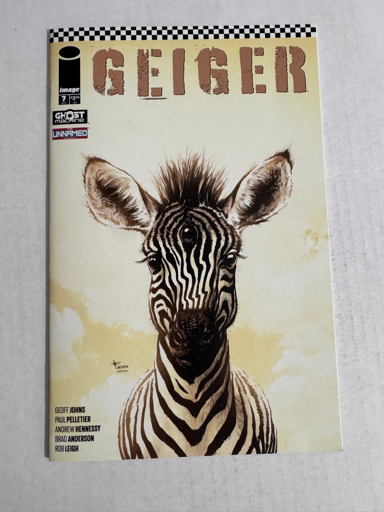 GEIGER #7 Vol 2 NM Gary Frank Cover
