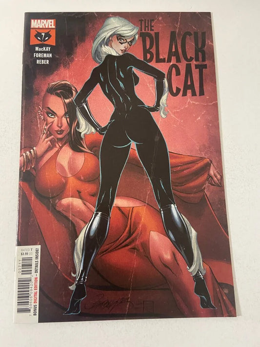 BLACK CAT #7 Vol 2 J Scott Campbell Cover