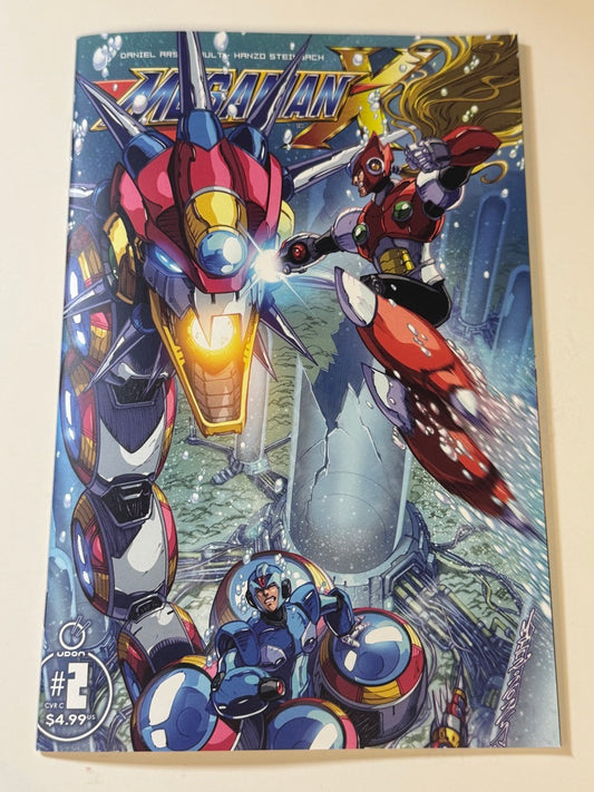 MEGA MAN X #2 NM Alex Milne C Variant