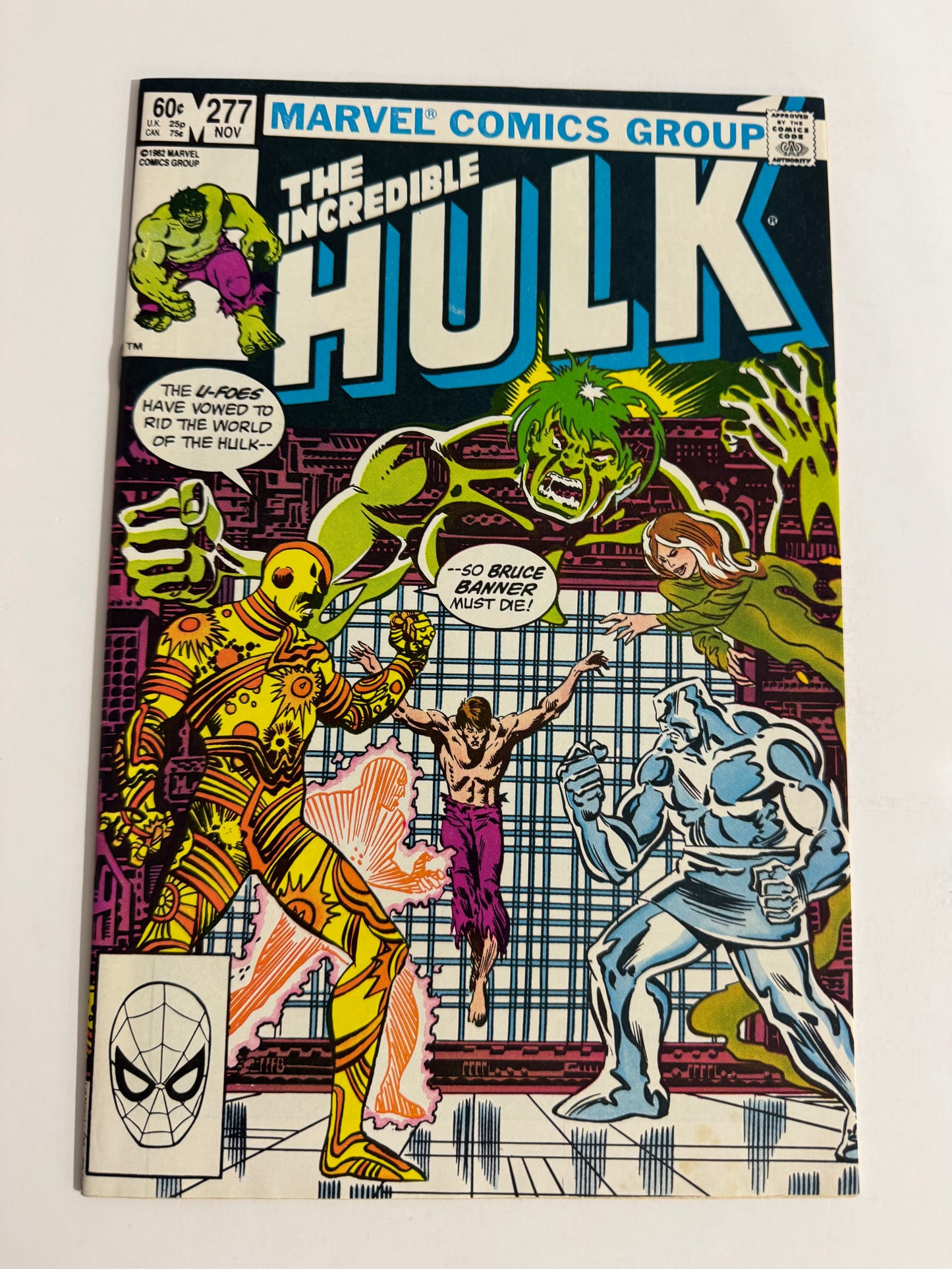 INCREDIBLE HULK #277 NM-
