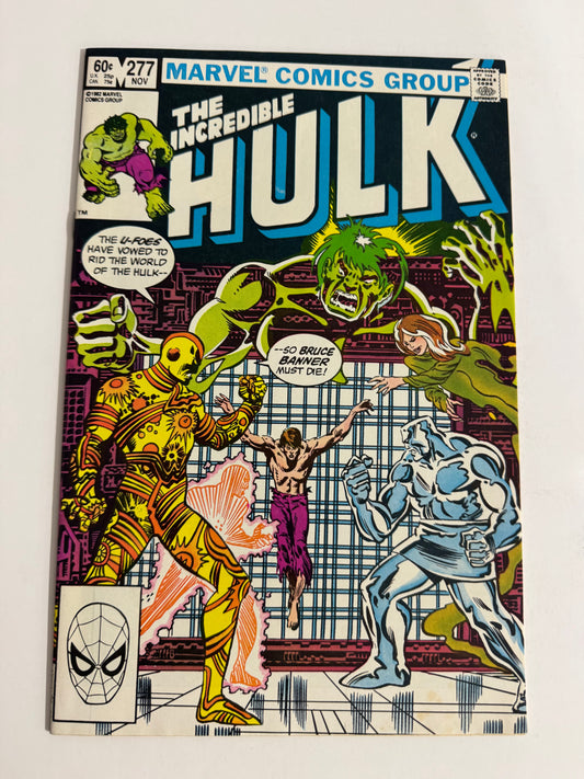INCREDIBLE HULK #277 NM-