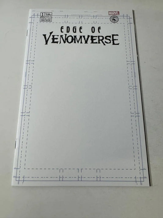EDGE OF VENOMVERSE #1 NM  Blank Variant Store Exclusive