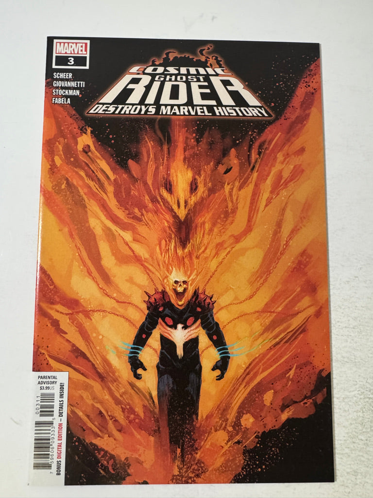COSMIC GHOST RIDER Destroys Marvel History #3 NM