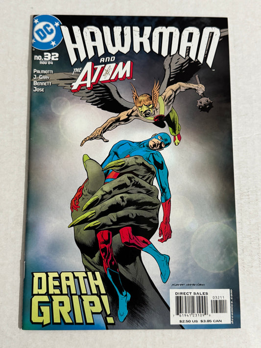 HAWKMAN #32 Vol 4 VF/NM Kevin Nowlan Cover