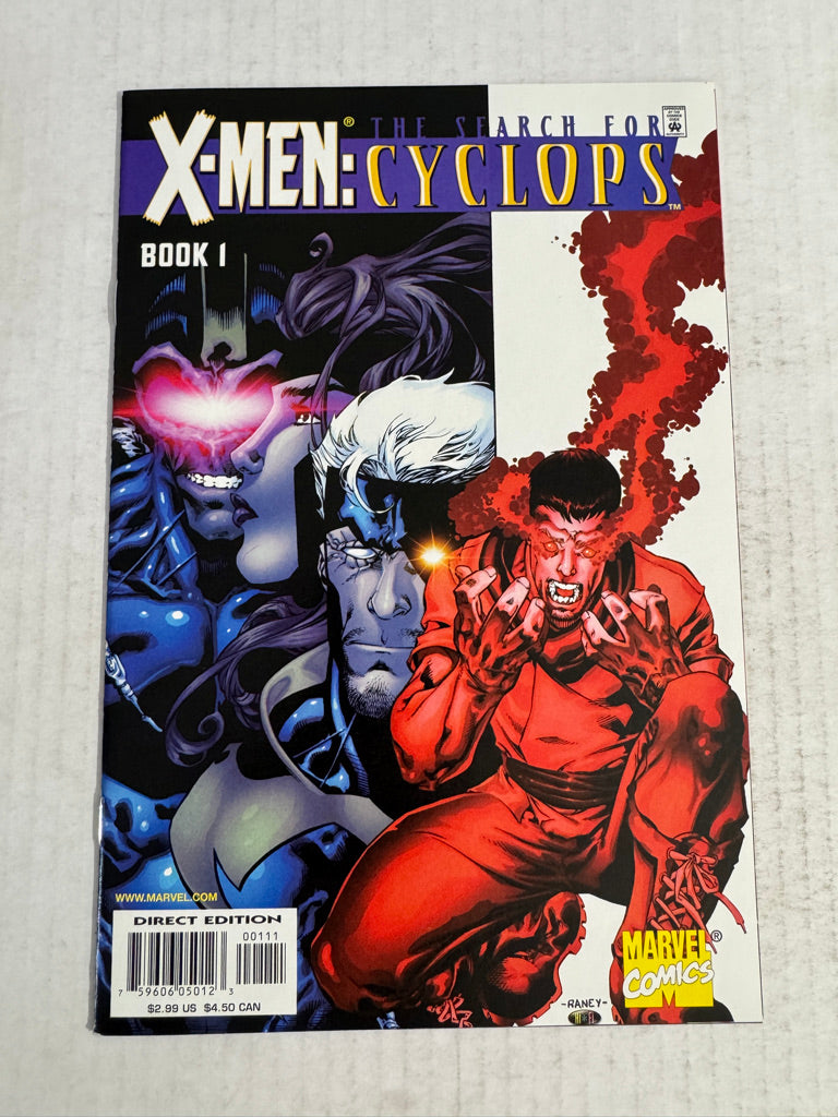 X-MEN THE SEARCH FOR CYCLOPS #1 NM