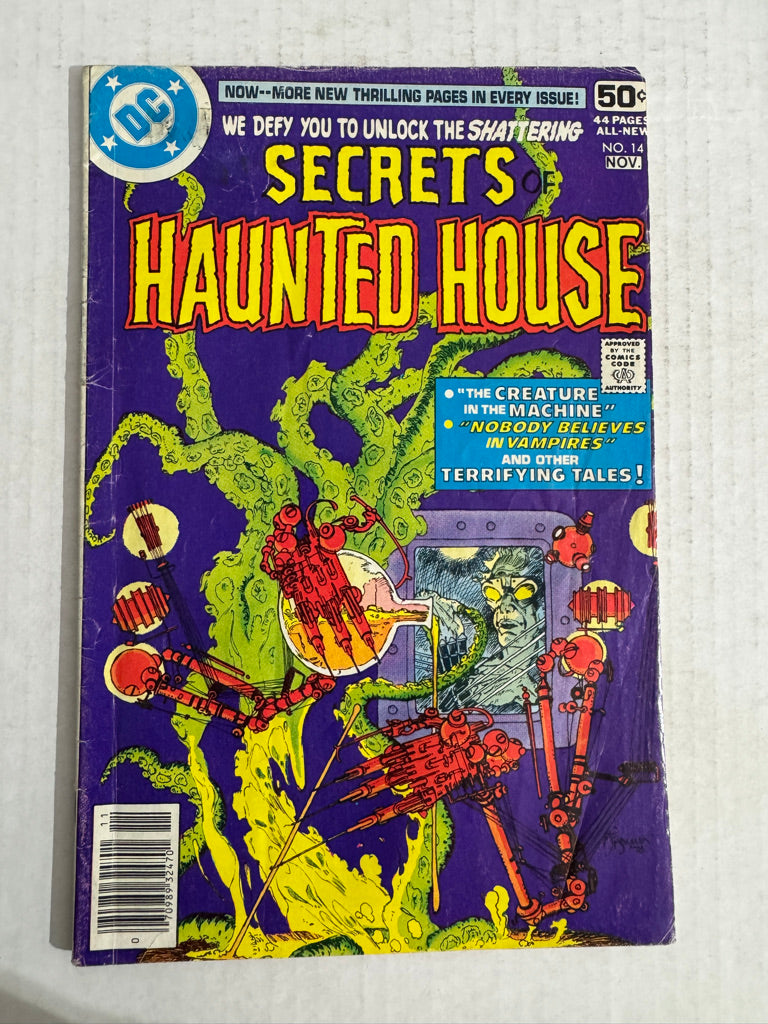 SECRETS OF HAUNTED HOUSE #14 GD+
