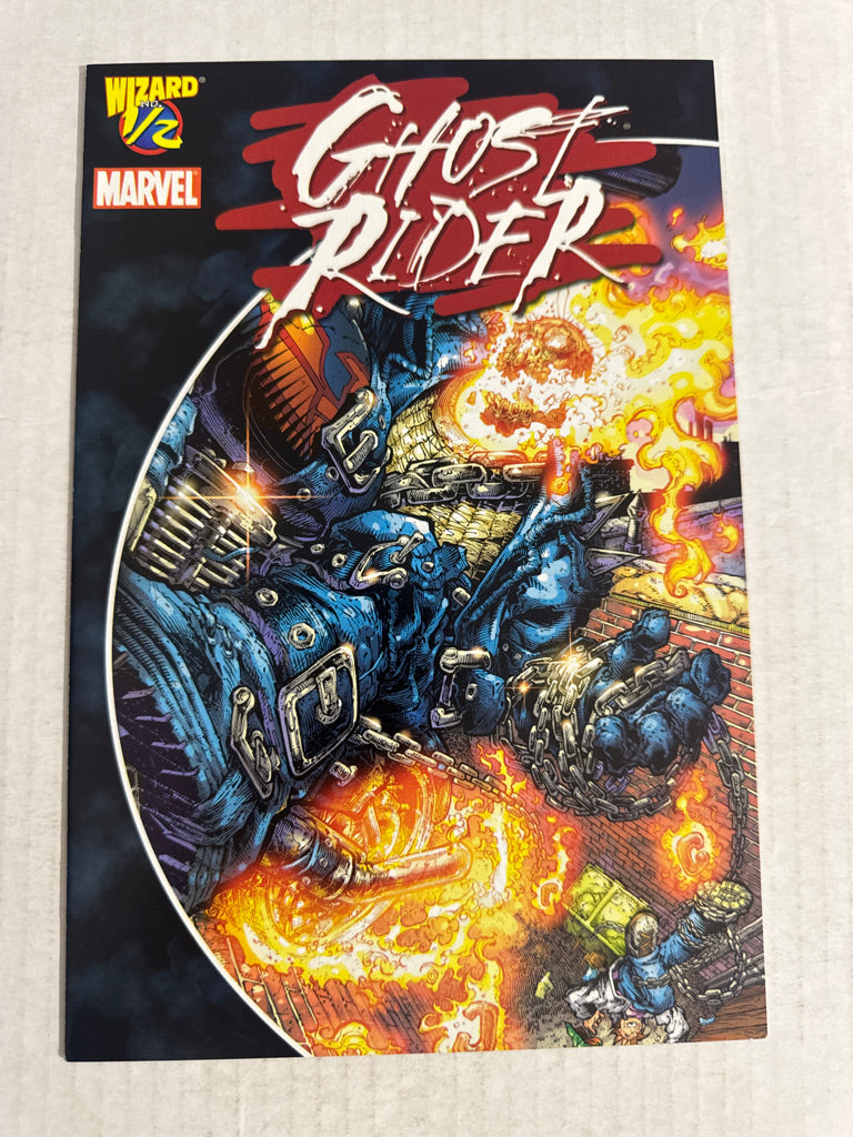 GHOST RIDER #1/2 NM Wizard Exclusive