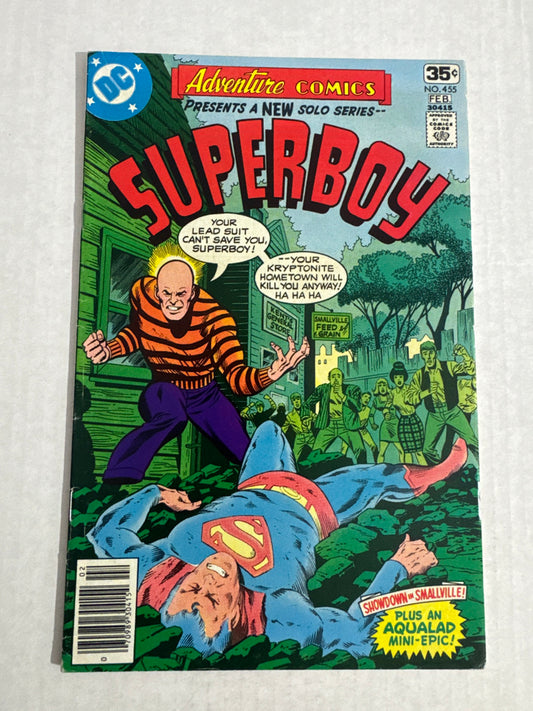 ADVENTURE COMICS #455 FN-
