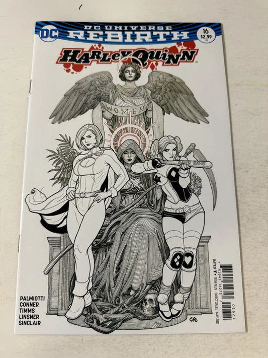 HARLEY QUINN #16 Vol 3 NM Frank Cho Variant