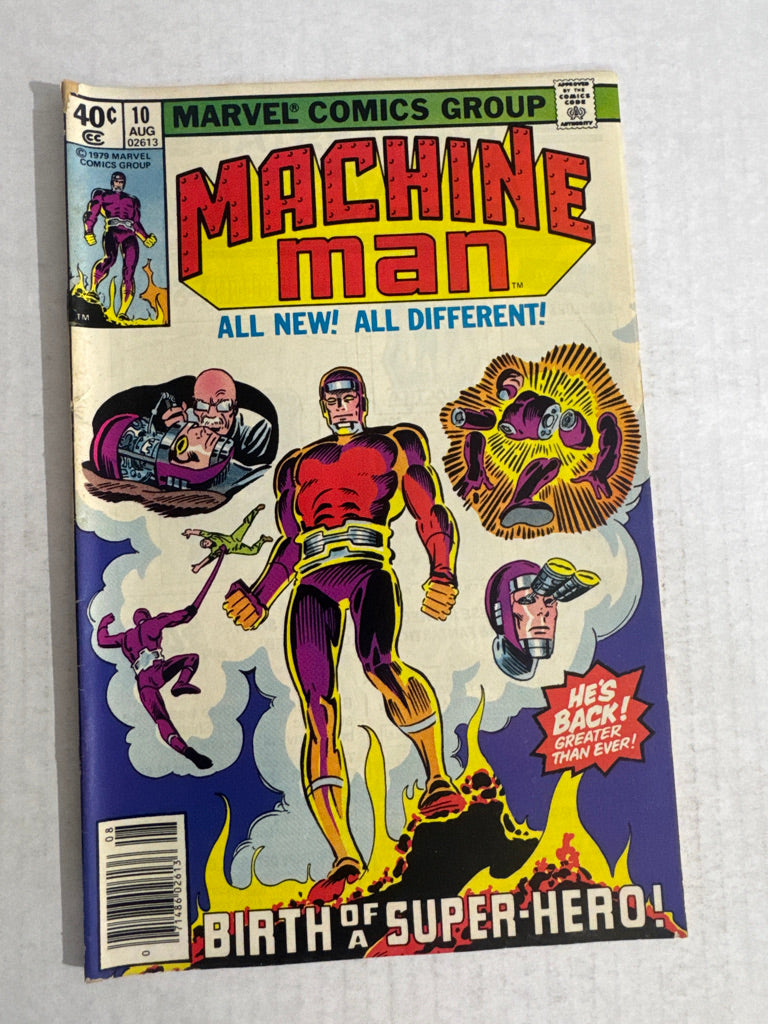 MACHINE MAN #10 VG