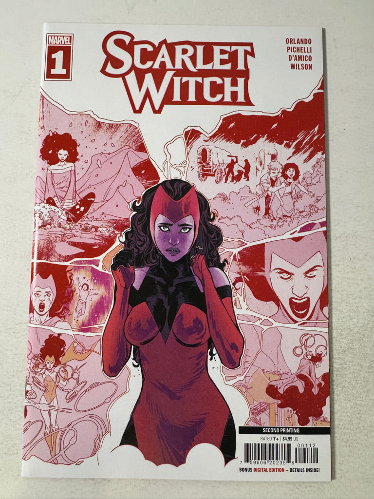 SCARLET WITCH #1 Vol 3 NM 2nd Print Variant 1ST APPEARANCE