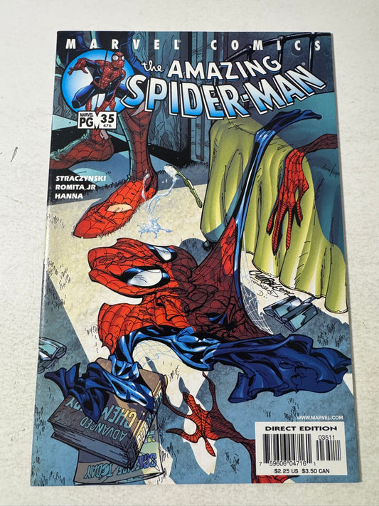 AMAZING SPIDER-MAN #35 Vol 2 J Scott Campbell Cover