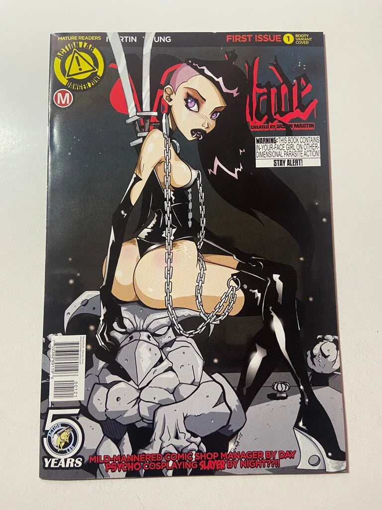 VAMPBLADE #1 NM- Dan Mendoza Booty Variant