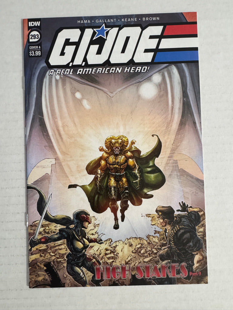 GI Joe A Real American Hero #293 NM