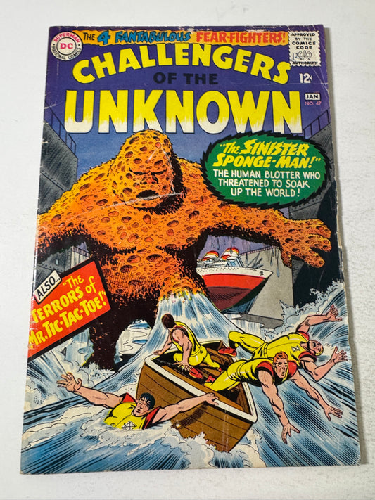 CHALLENGERS OF THE UNKNOWN #47 GD
