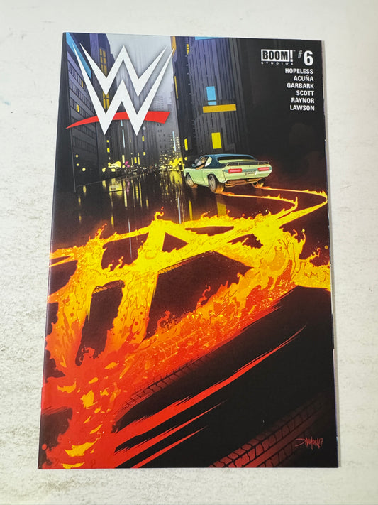 WWE #6 NM Dan Mora Cover