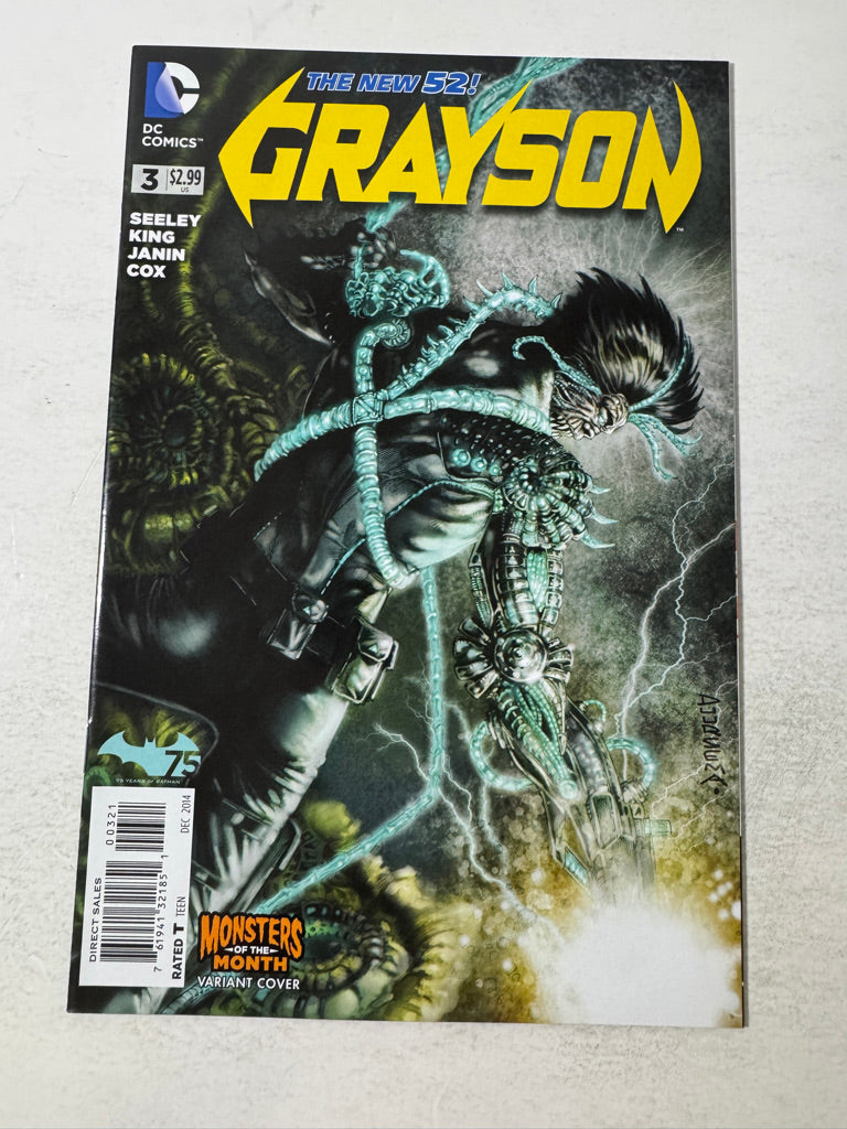 GRAYSON #3 NM Monsters of The Month Duursema Variant
