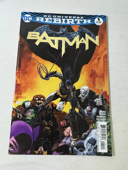 BATMAN #1 Vol 3 Tim Sale Variant 1ST APPEARANCE