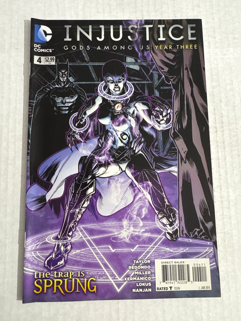 INJUSTICE Gods Among Us Year Three #4 NM-