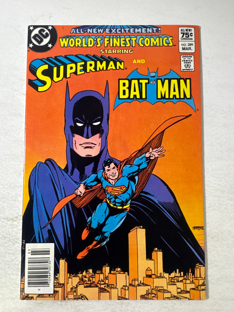 WORLD'S FINEST COMICS #289 VF/NM CANADIAN PRICE VARIANT