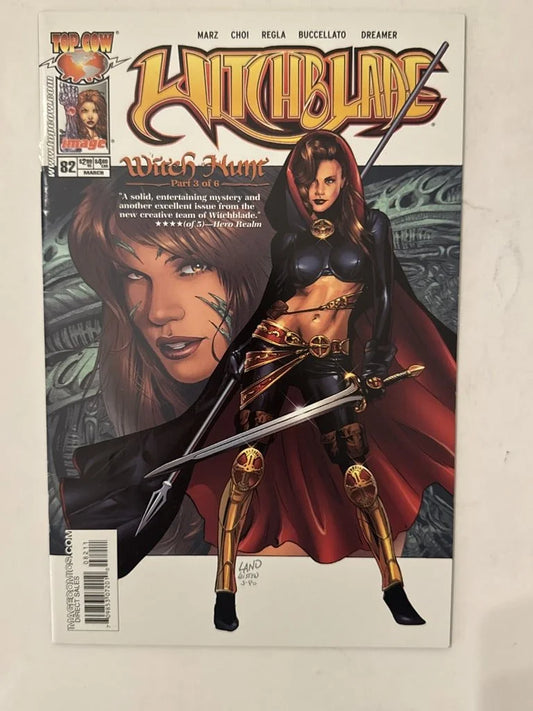 WITCHBLADE #82 VF Greg Land Cover