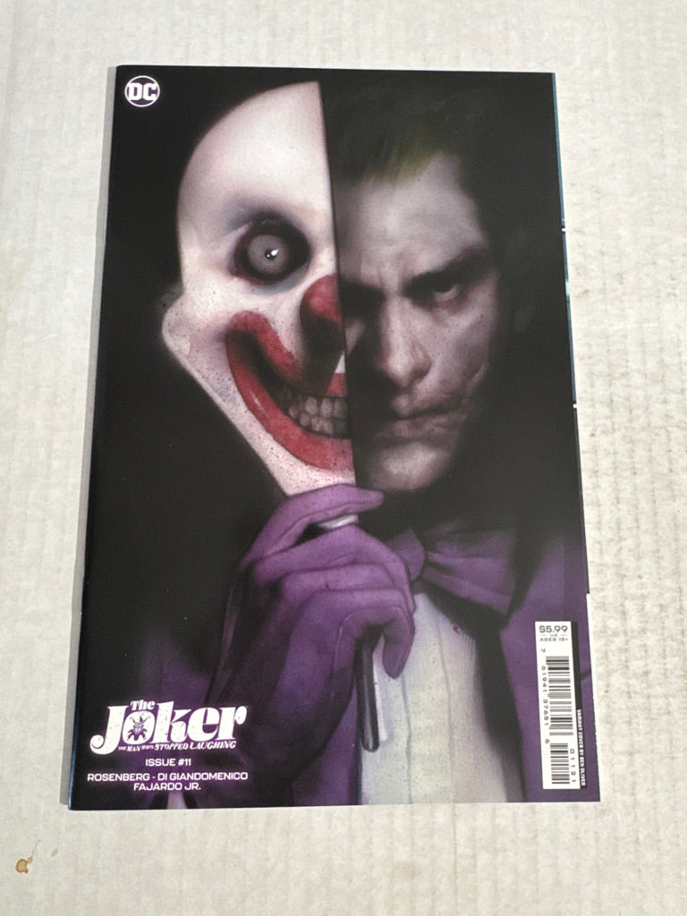 JOKER The Man Who Stopped Laughing #11 NM Ben Oliver Variant