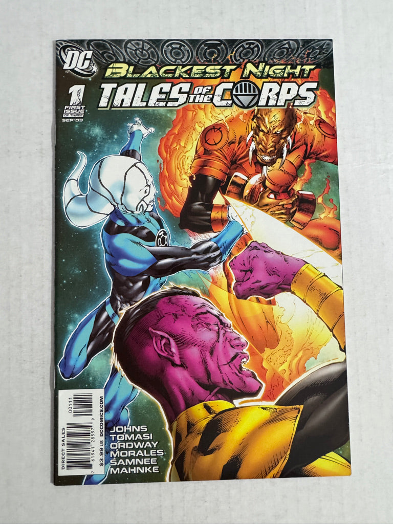 BLACKEST NIGHT TALES OF THE CORPS #1 VF/NM