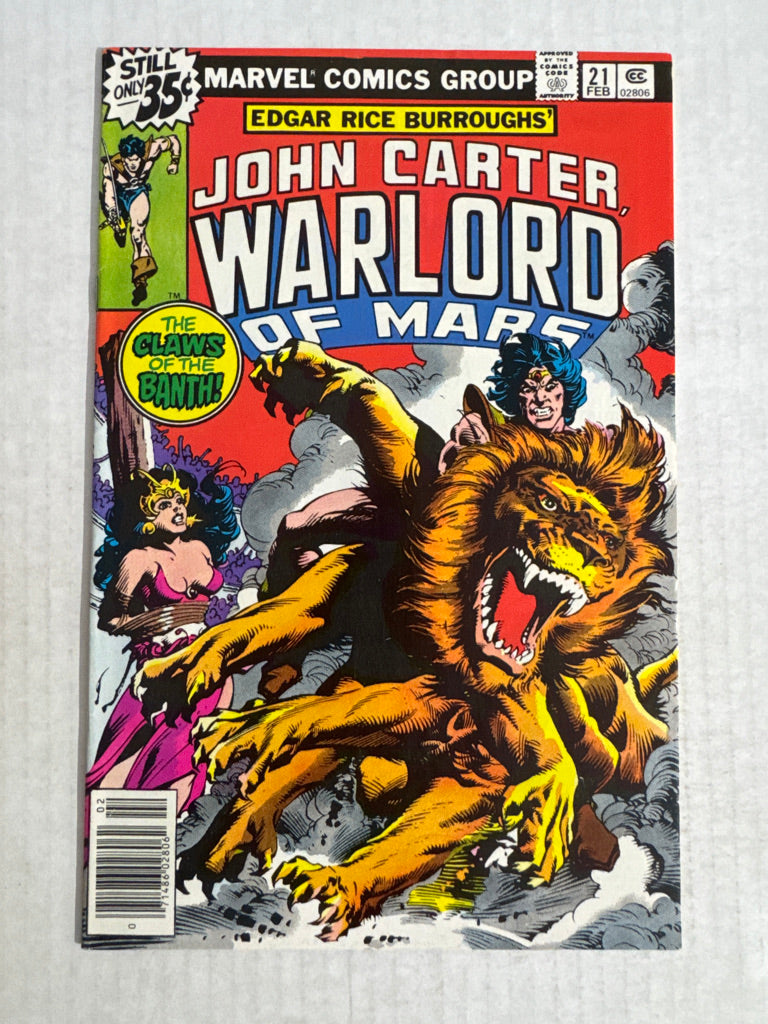 JOHN CARTER WARLORD OF MARS #21