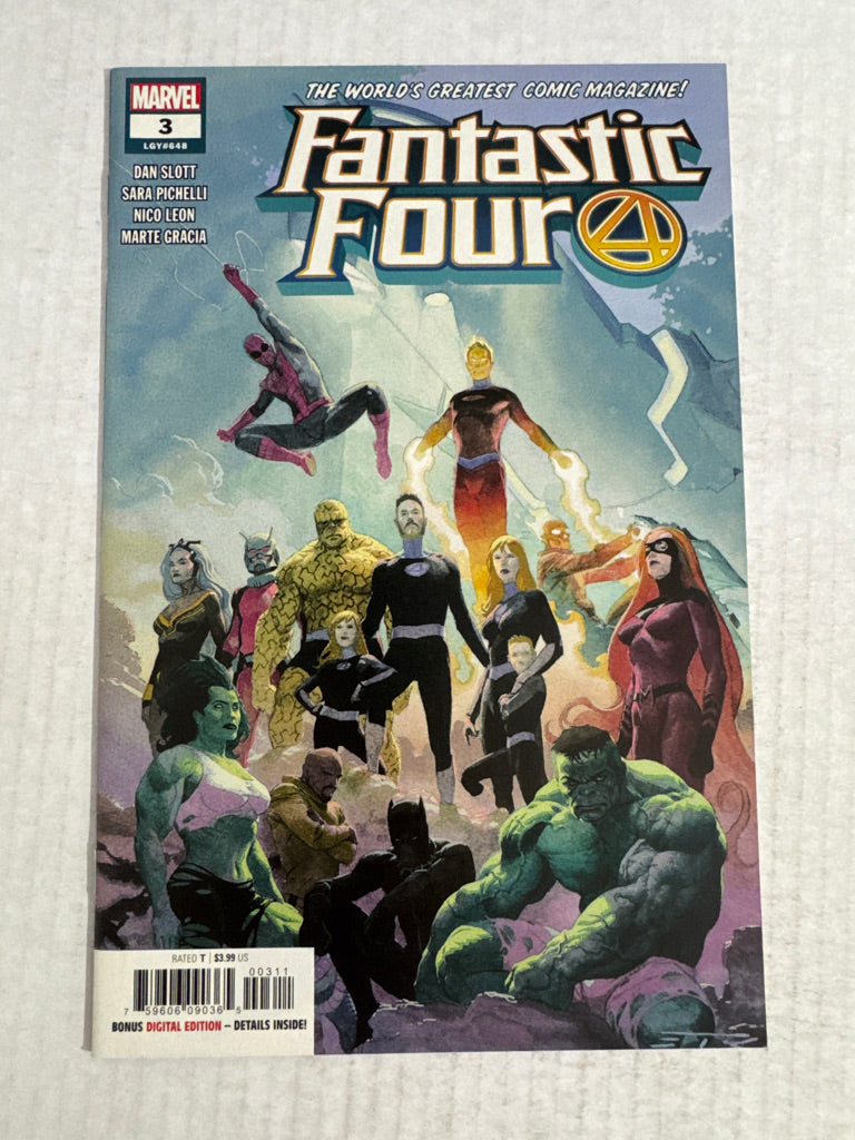 FANTASTIC FOUR #3 Vol 6 NM Esad Ribic Cover