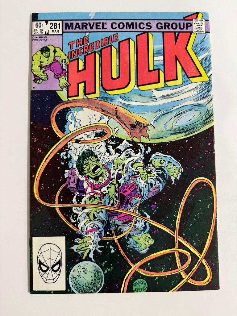 INCREDIBLE HULK #281 NM-
