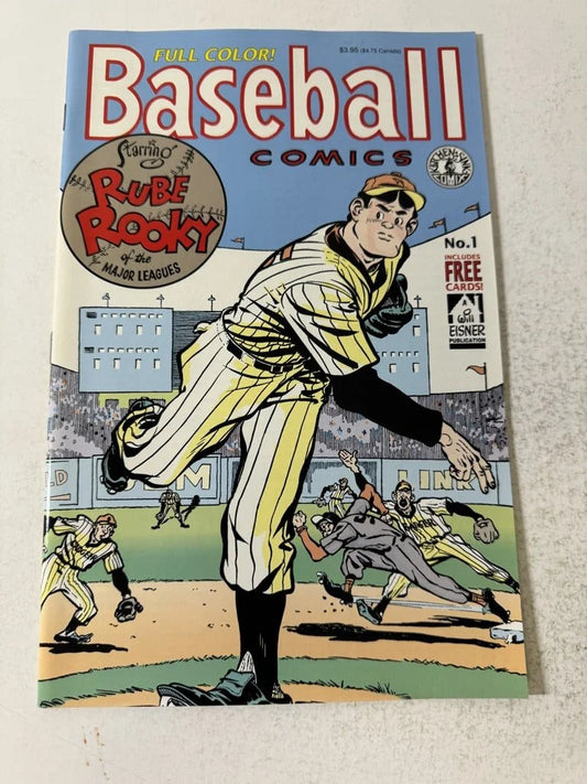 BASEBALL COMICS #1-2 VF/NM Set