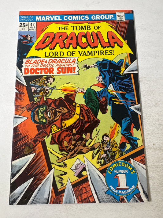 THE TOMB OF DRACULA #42 FN/VF