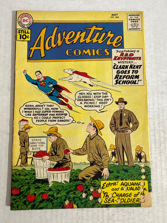 ADVENTURE COMICS #284 GD/VG