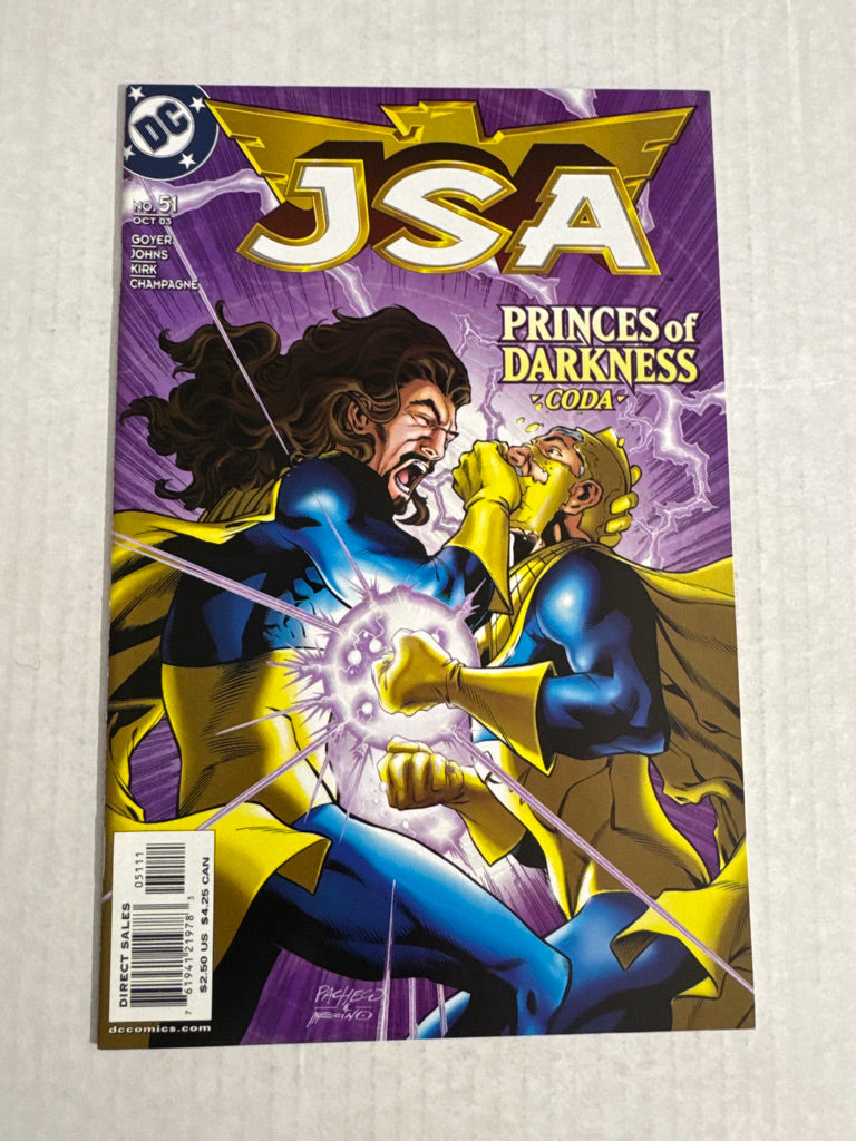 JSA #51 Carlos Pacheco Cover