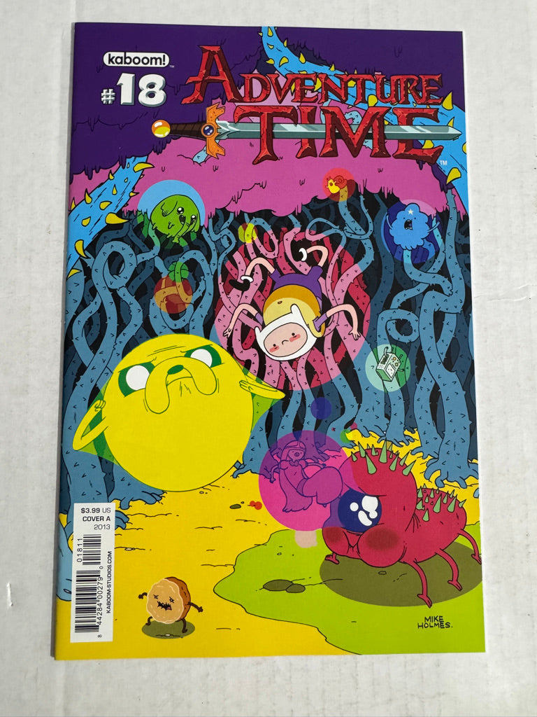 ADVENTURE TIME #18 NM Mike Holmes Cover