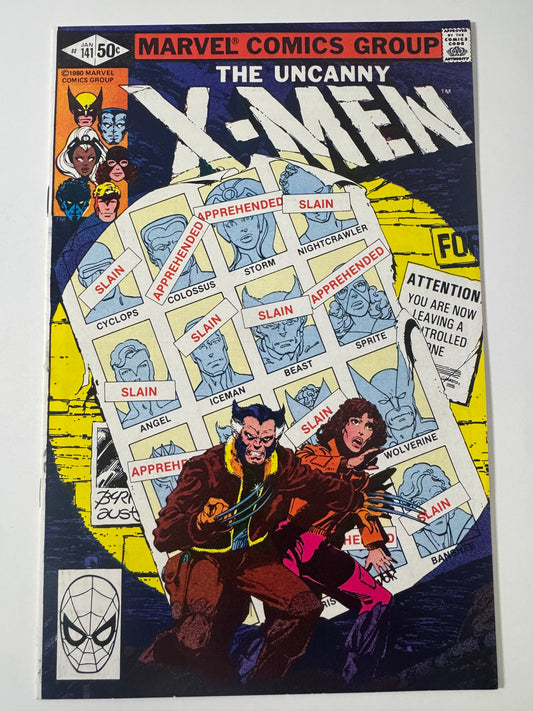 UNCANNY X-MEN #141 NM-  1ST APPEARANCE John Byrne Cover