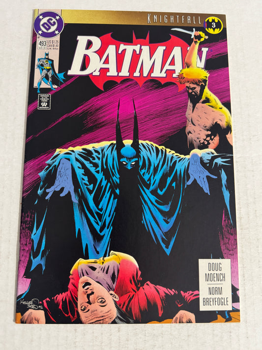 BATMAN #493 NM Kelley Jones Cover