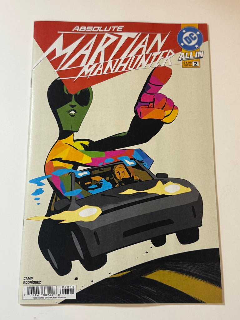 ABSOLUTE MARTIAN MANHUNTER #2 NM3rd Print Variant