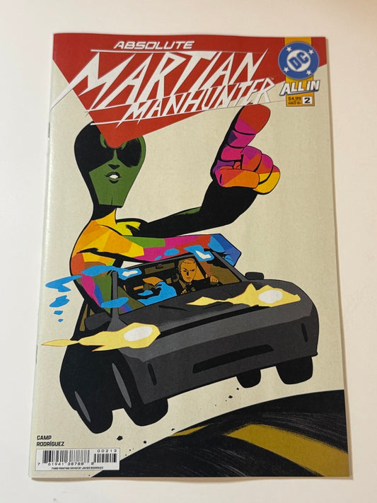 ABSOLUTE MARTIAN MANHUNTER #2 NM3rd Print Variant