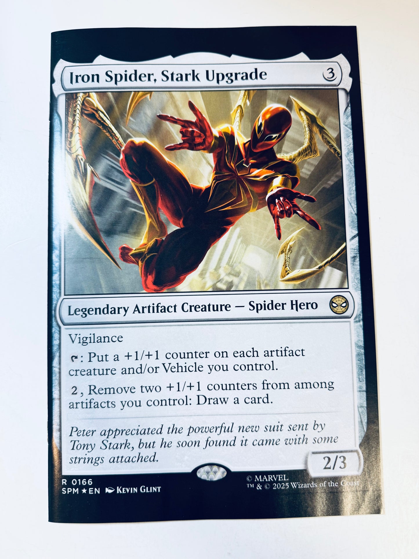 IRON MAN #5 NM Kevin Glint Magic: the Gathering Variant