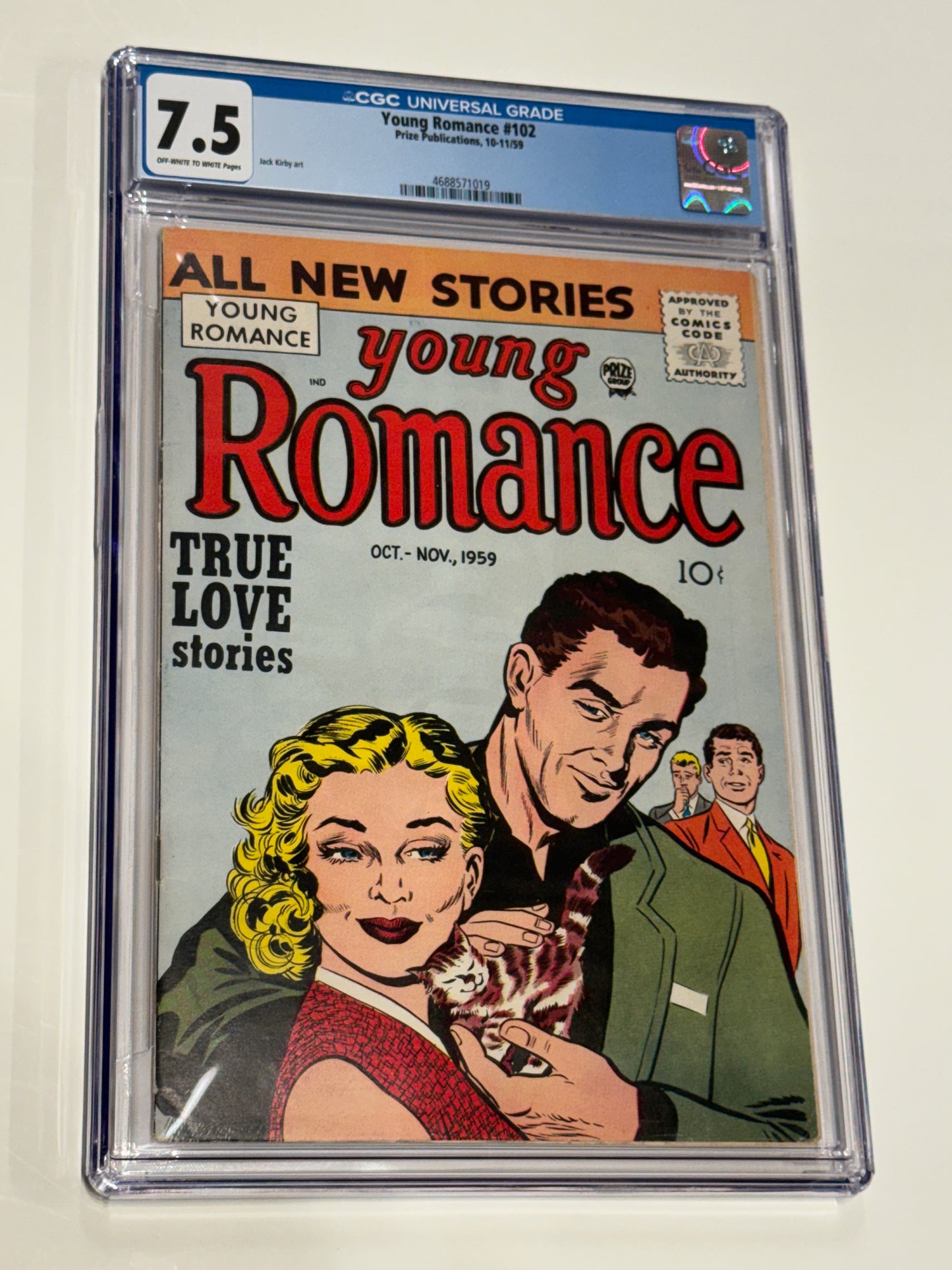 YOUNG ROMANCE #102 CGC 7.5